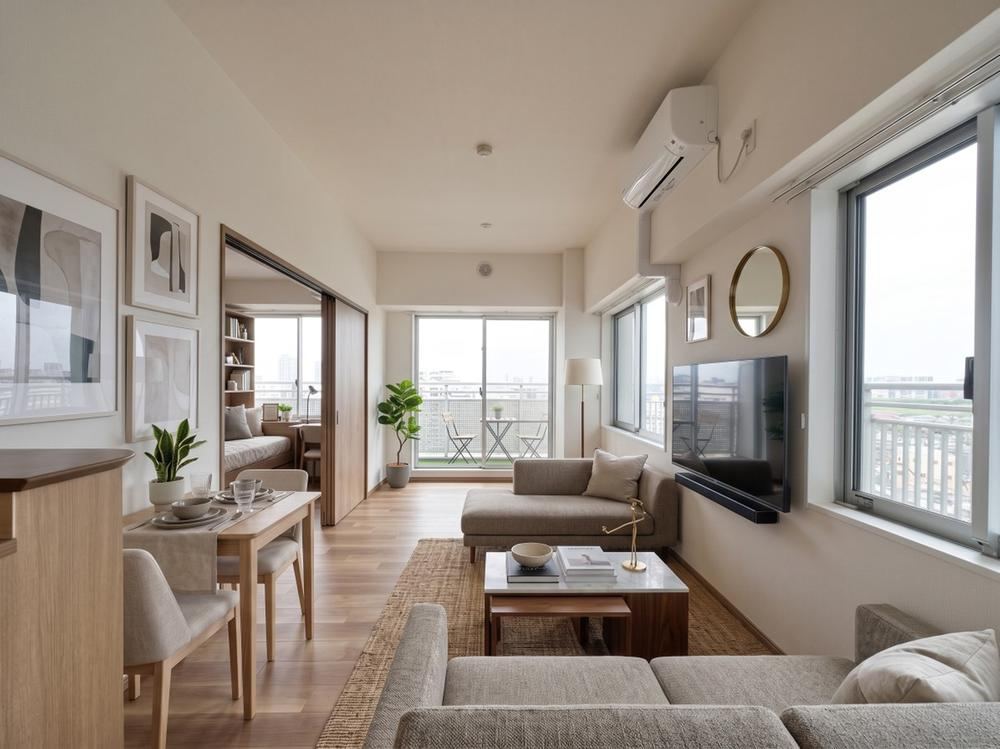 2LDK apartment in Kawaguchi, Saitama - Photo 1