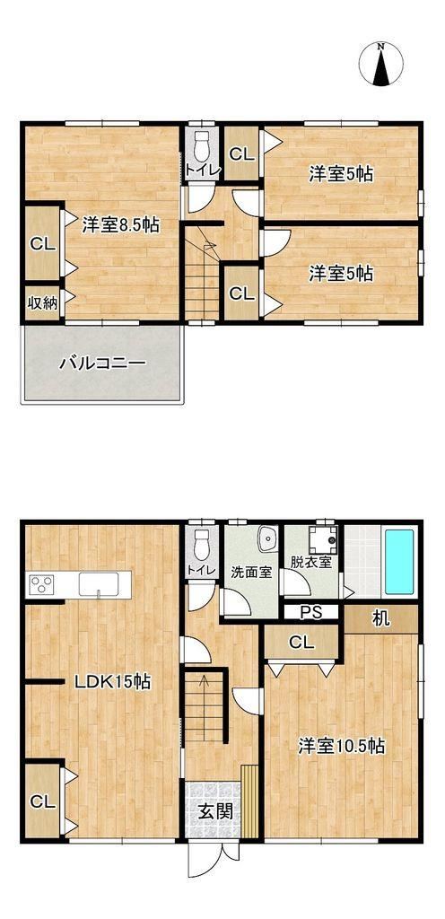 4LDK house in Tsuyama, Okayama - Photo 1