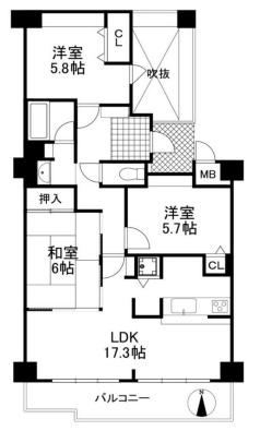 3LDK apartment in Takarazuka, Hyogo - Photo 1