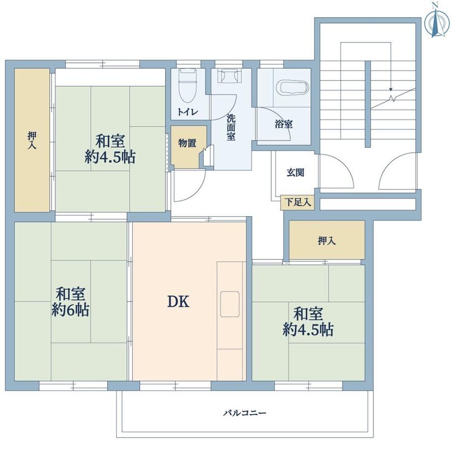 3DK apartment in Midori Ward, Nagoya, Aichi - Photo 1
