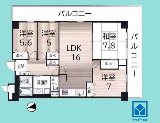 4LDK apartment in Nishinomiya, Hyogo - Photo 1