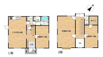 3LDK house in Nishikan Ward
