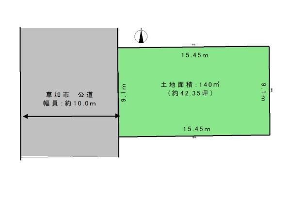 140 m² land in Soka, Saitama - Photo 1