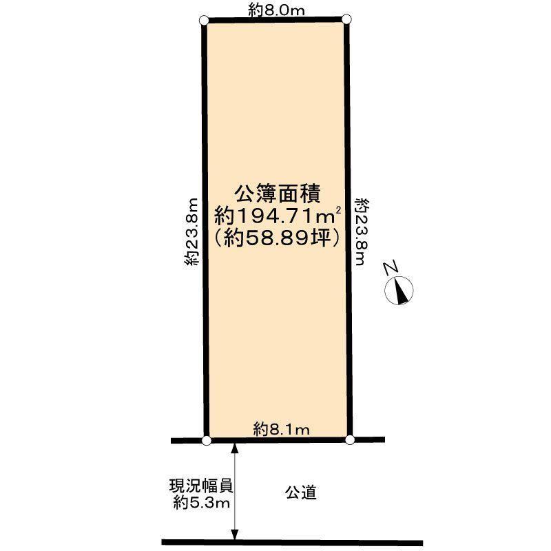 195 m² land in Nakagawa Ward, Nagoya, Aichi - Photo 1