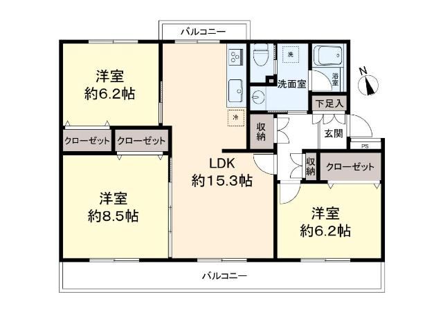 3LDK apartment in Tama, Tokyo - Photo 1