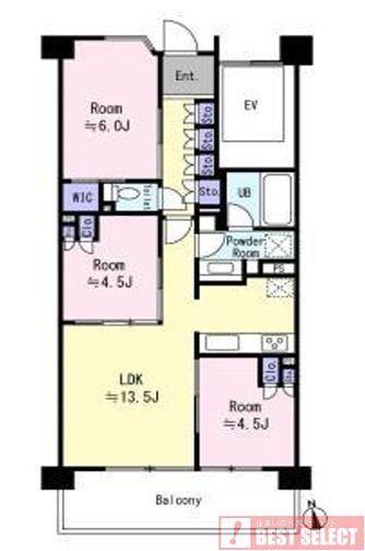 3LDK apartment in Kawaguchi, Saitama - Photo 1