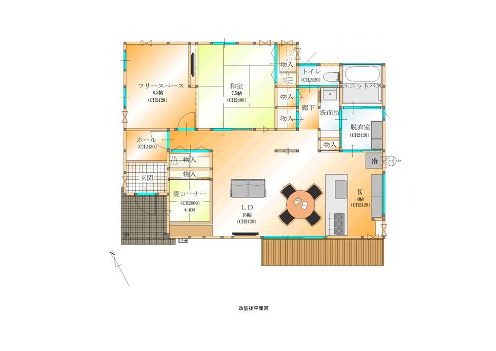 3LDK house in Saeki Ward, Hiroshima - Photo 1