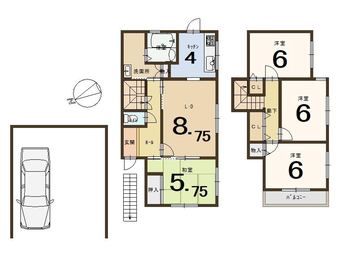 4LDK house in Joyo