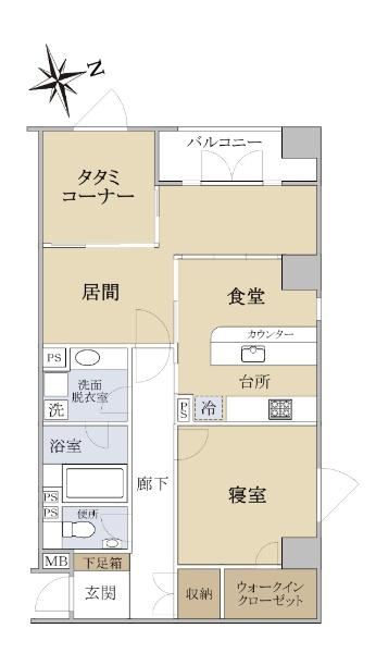 1LDK apartment in Tennoji Ward, Osaka - Photo 1