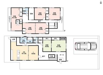 7LDK+S house in Nishinari Ward