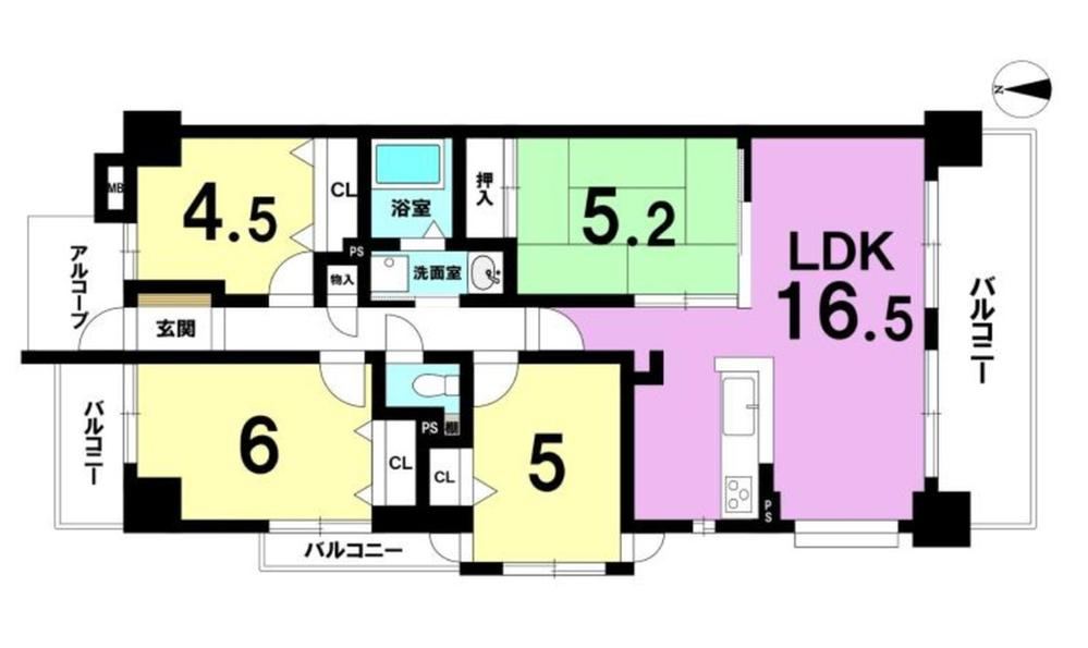 4LDK apartment in Moriyama Ward, Nagoya, Aichi - Photo 1