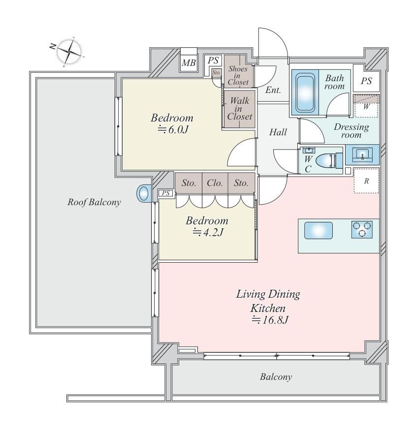 2LDK apartment in Shibuya Ward, Tokyo - Photo 1