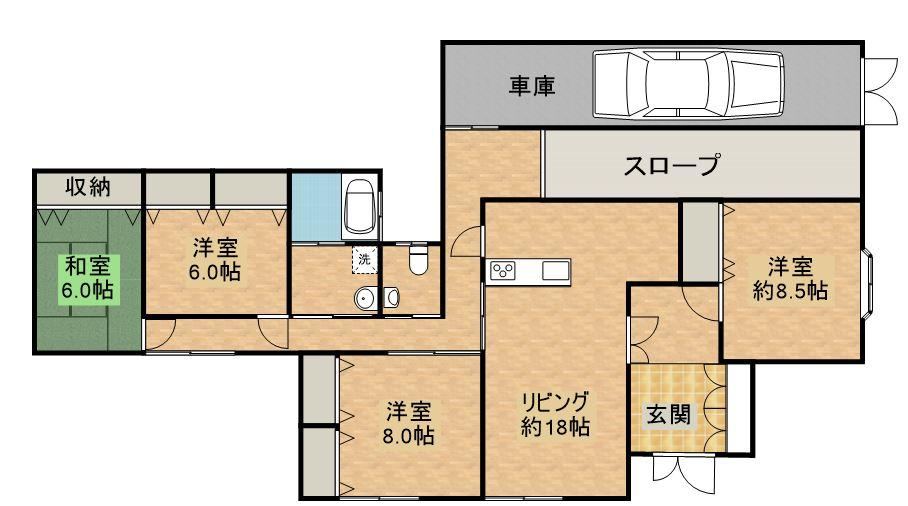 4LDK house in Kanoya, Kagoshima - Photo 1