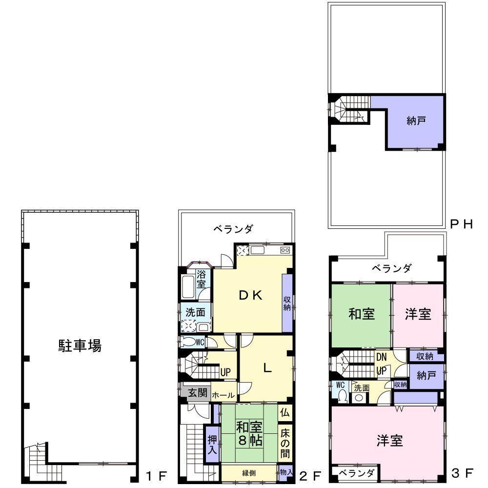 5DK+S house in Fukui, Fukui - Photo 1