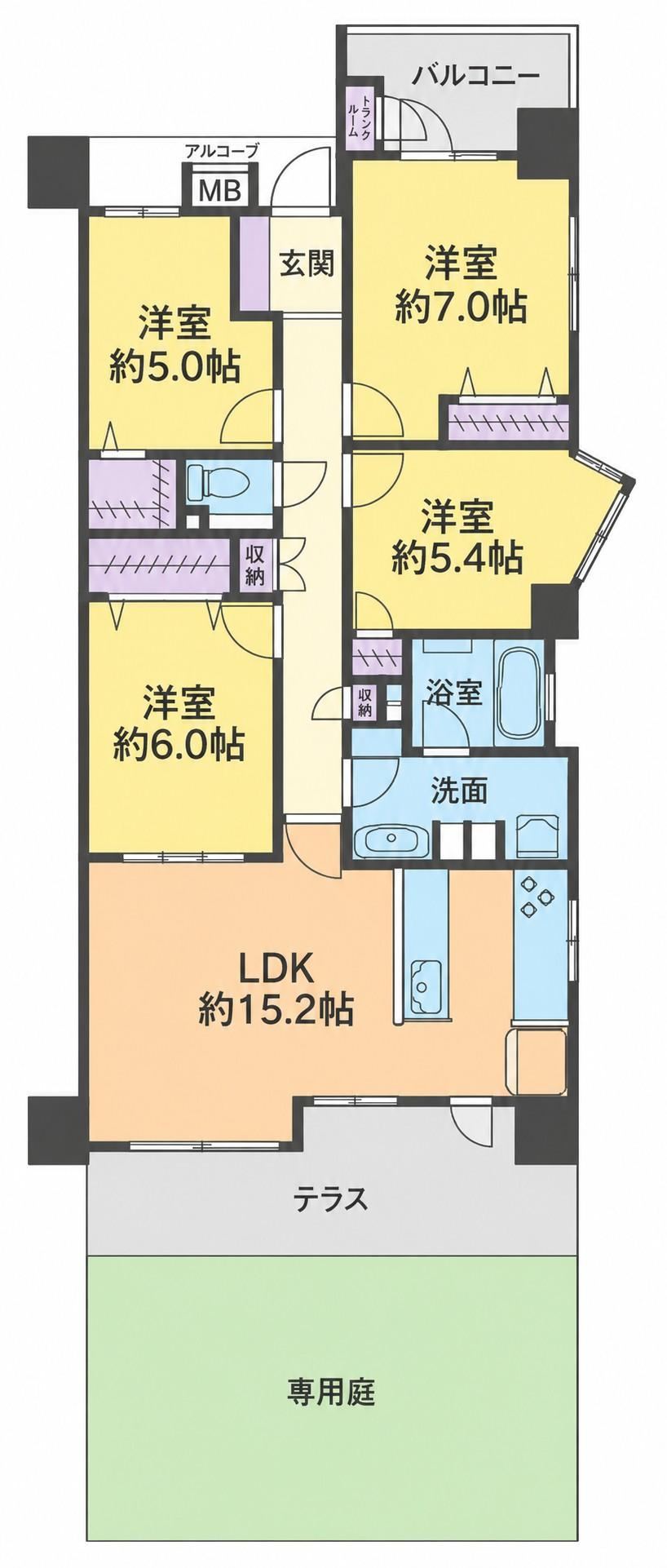 4LDK apartment in Nishitokyo, Tokyo - Photo 1