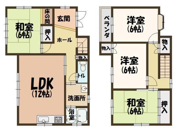 4LDK house in Oji, Kitakatsuragi District, Nara - Photo 1