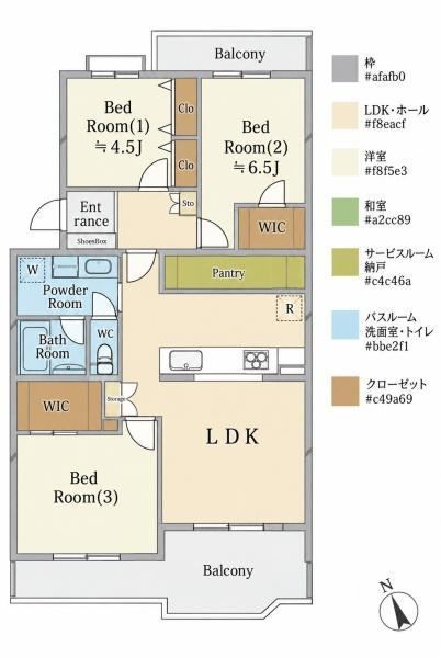 3LDK apartment in Inzai, Chiba - Photo 1