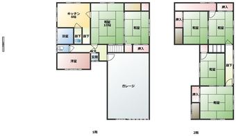 6DK house in Mitsuke