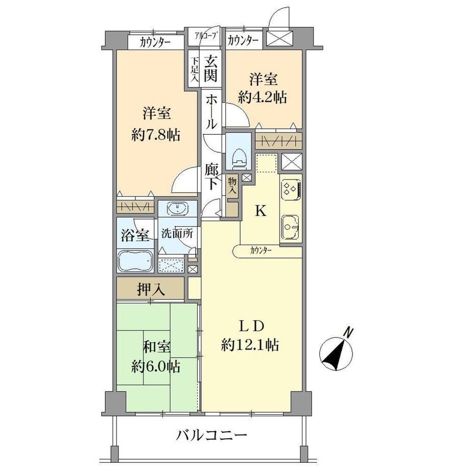 3LDK apartment in Matsudo, Chiba - Photo 1