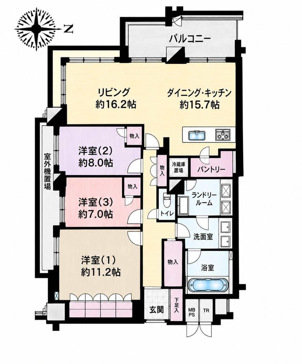 3LDK apartment in Mino, Osaka - Photo 1