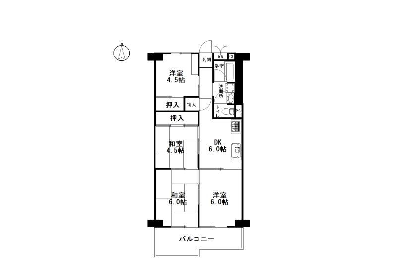 3LDK apartment in Nishi Ward, Osaka - Photo 1