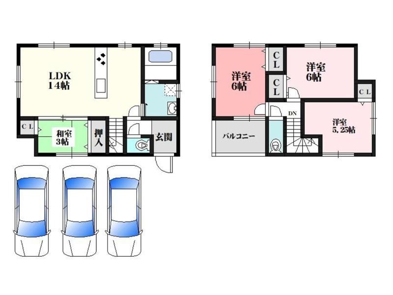 4LDK house in Izumi, Osaka - Photo 1