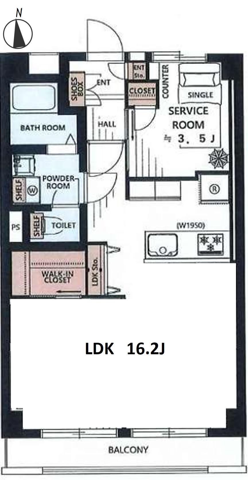 1LDK apartment in Koto Ward, Tokyo - Photo 1
