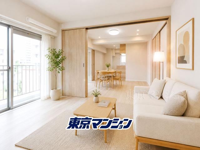 2LDK apartment in Shinjuku Ward, Tokyo - Photo 1