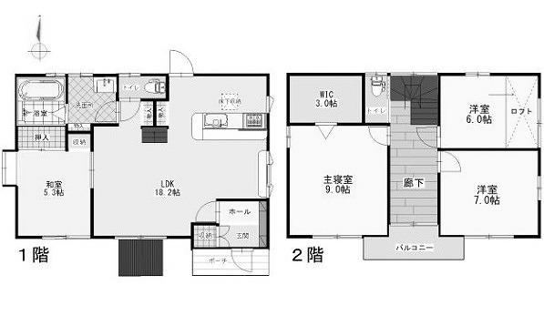 4LDK house in Asaminami Ward, Hiroshima - Photo 1