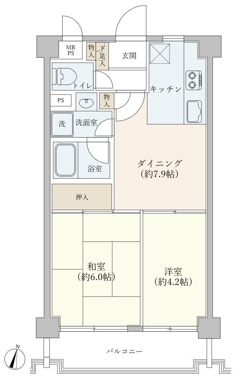 2LDK apartment in Adachi Ward, Tokyo - Photo 1