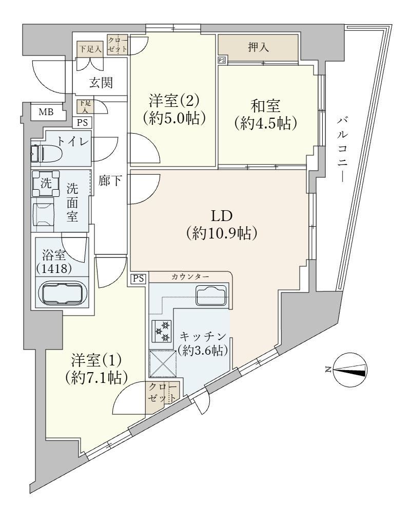 3LDK apartment in Adachi Ward, Tokyo - Photo 1