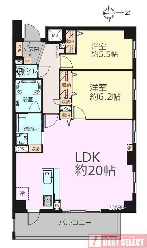 2LDK apartment in Nerima Ward, Tokyo - Photo 1