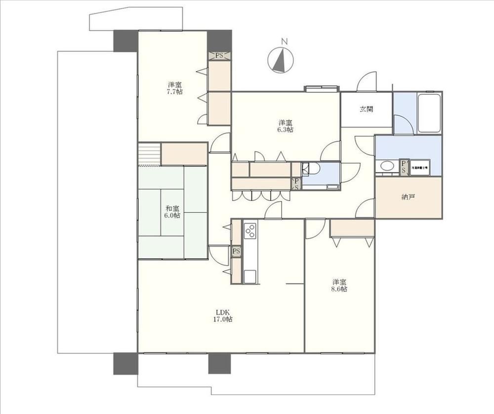 4LDK apartment in Nagasaki, Nagasaki - Photo 1