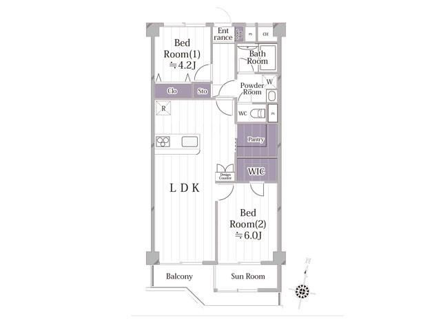 2LDK apartment in Kawaguchi, Saitama - Photo 1