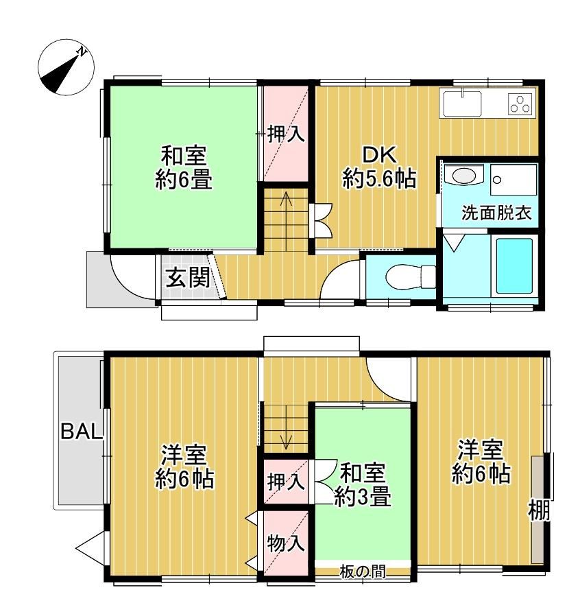 4DK house in Funabashi, Chiba - Photo 1
