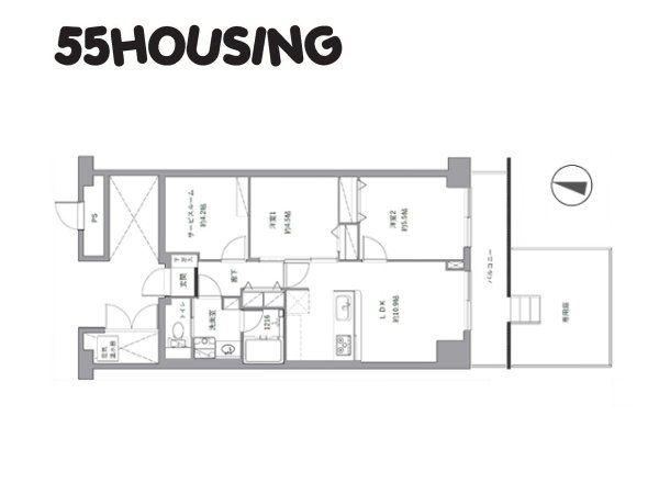 3LDK apartment in Minami Ward, Saitama - Photo 1