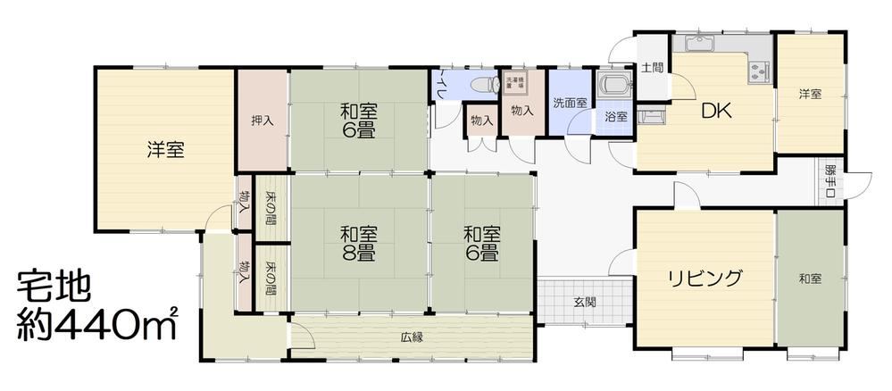 7DK house in Fukusaki, Kanzaki District, Hyogo - Photo 1