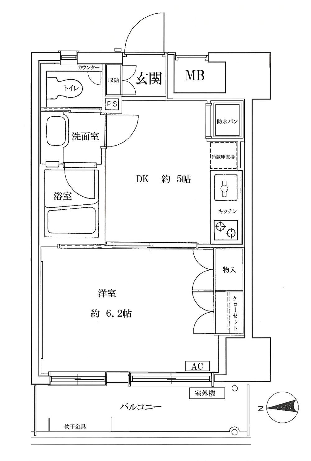 1DK apartment in Toshima Ward, Tokyo - Photo 1