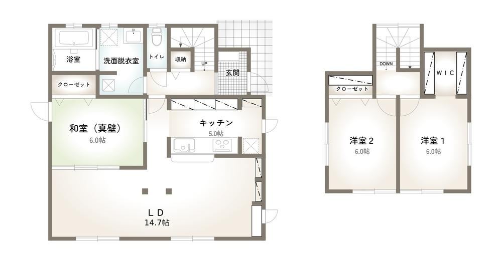 3LDK+S house in Tagajo, Miyagi - Photo 1