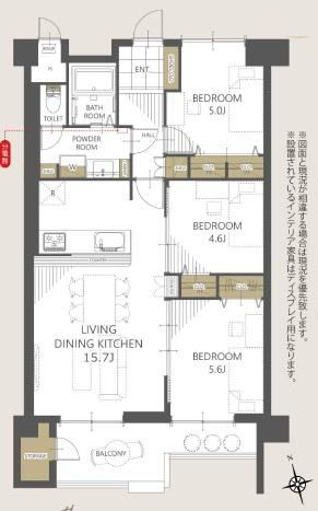 3LDK apartment in Hachioji, Tokyo - Photo 1