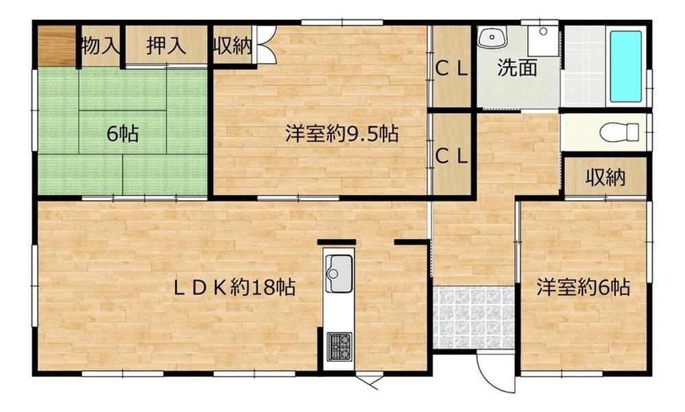 3LDK house in Kamaishi, Iwate - Photo 1