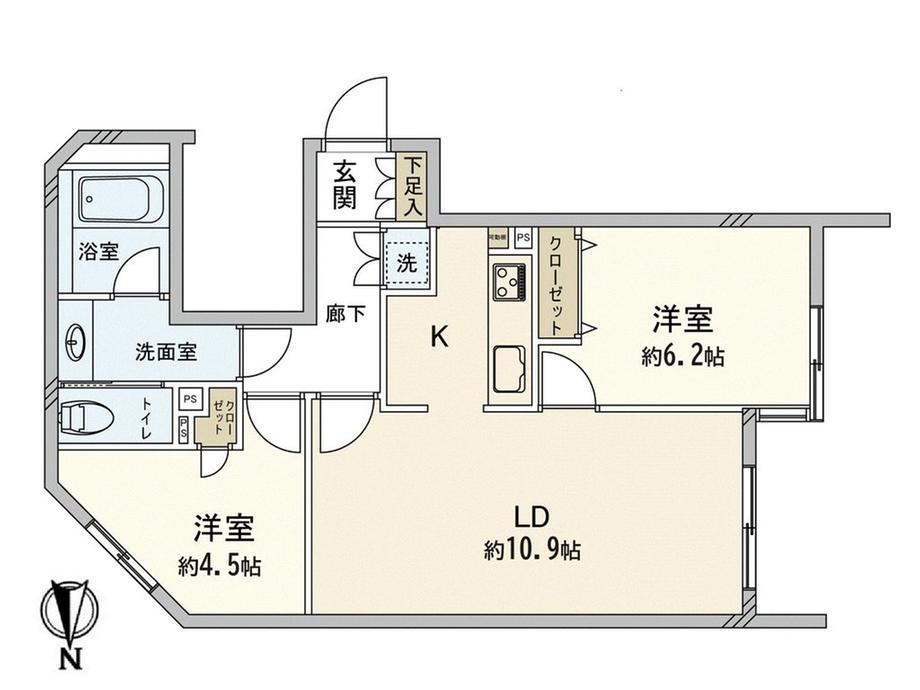 2LDK apartment in Suginami Ward, Tokyo - Photo 1