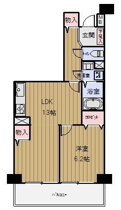1LDK apartment in Yodogawa Ward, Osaka - Photo 1