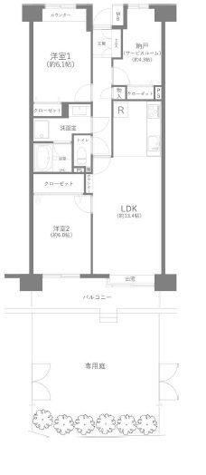 2LDK+S apartment in Adachi Ward, Tokyo - Photo 1