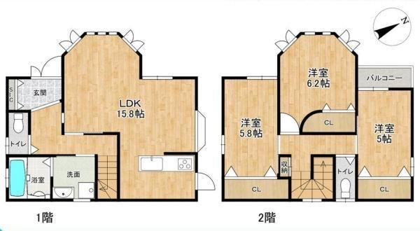3LDK house in Hashimoto, Wakayama - Photo 1