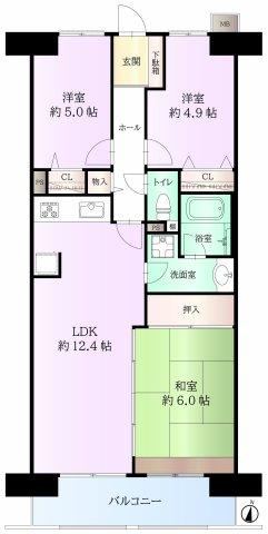 3LDK apartment in Kakamigahara, Gifu - Photo 1