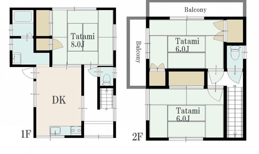 3DK house in Shinagawa Ward, Tokyo - Photo 1