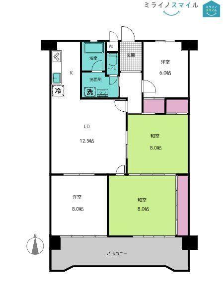 4LDK apartment in Toyota, Aichi - Photo 1