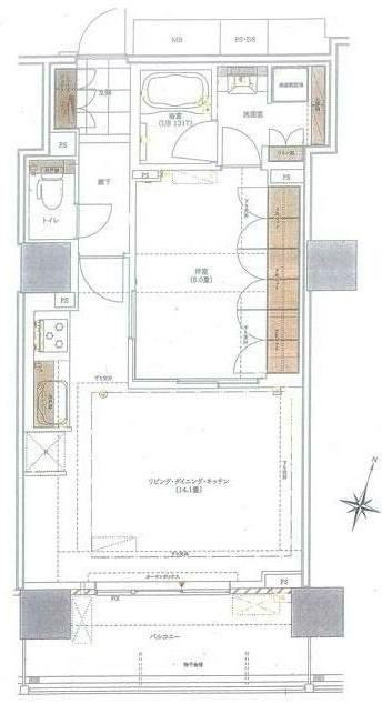 1LDK apartment in Chiyoda Ward, Tokyo - Photo 1