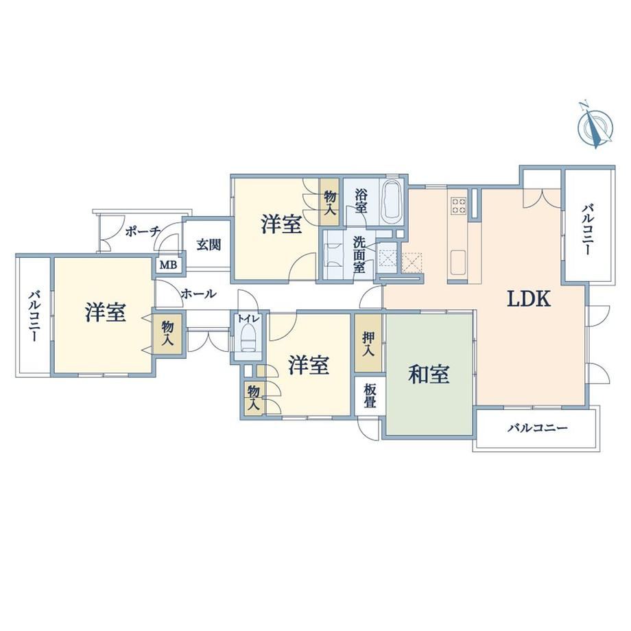 4LDK apartment in Ikeda, Osaka - Photo 1